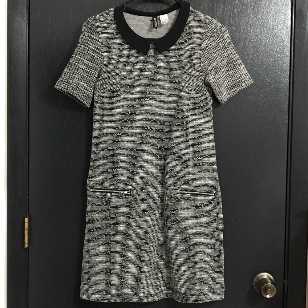 H&M Jacquard-Patterned Dress